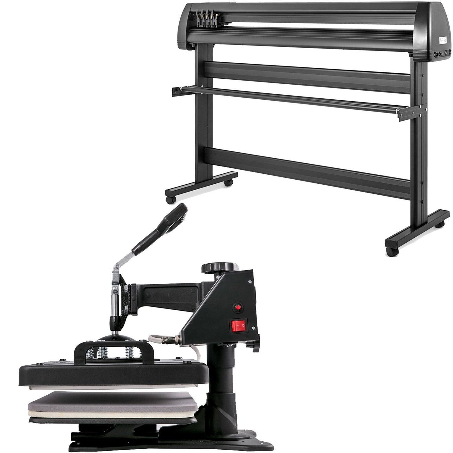VEVOR 5 em 1 Prensa Térmica Digital e Recortadora Vinil 1350mm