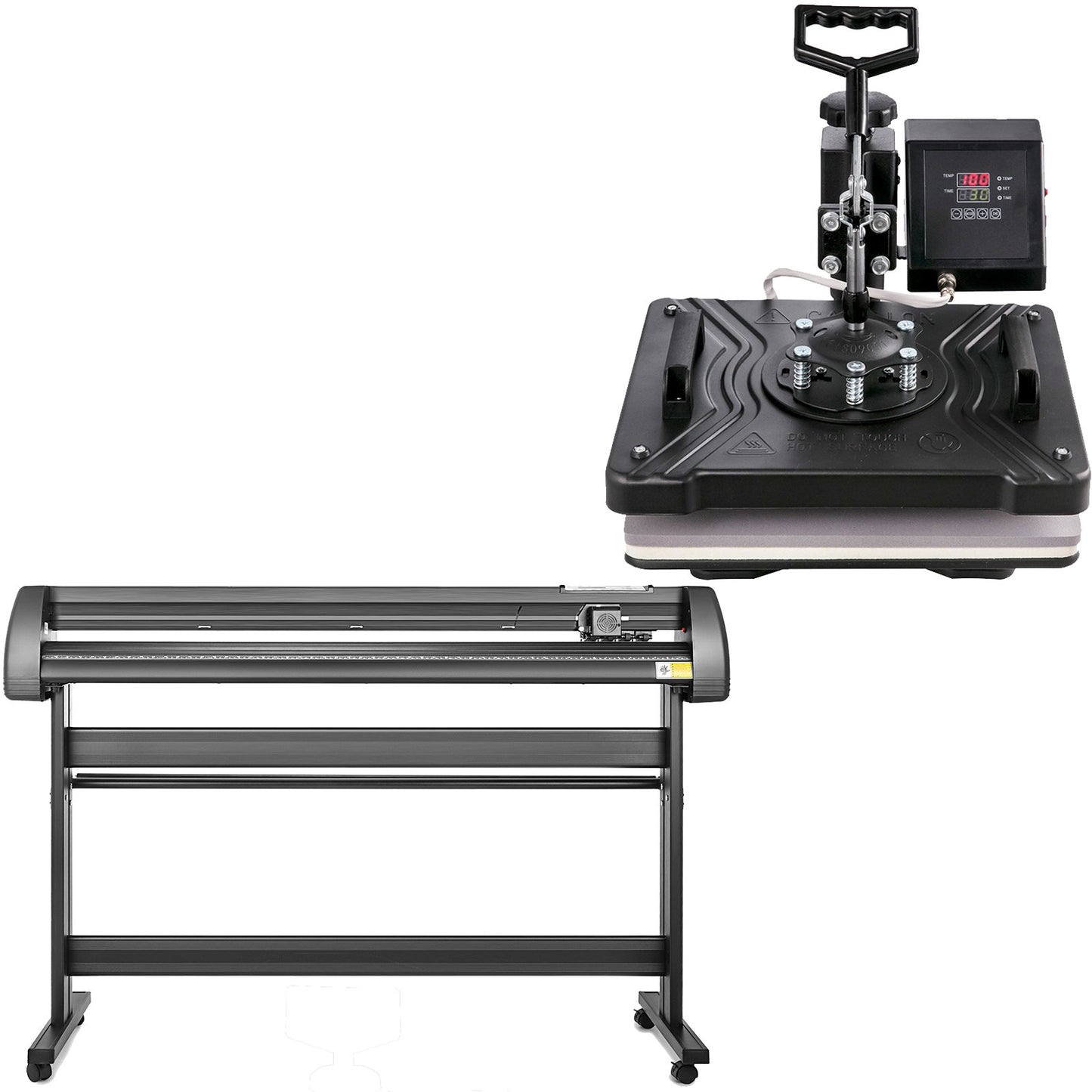 VEVOR 5 em 1 Prensa Térmica Digital e Recortadora Vinil 1350mm