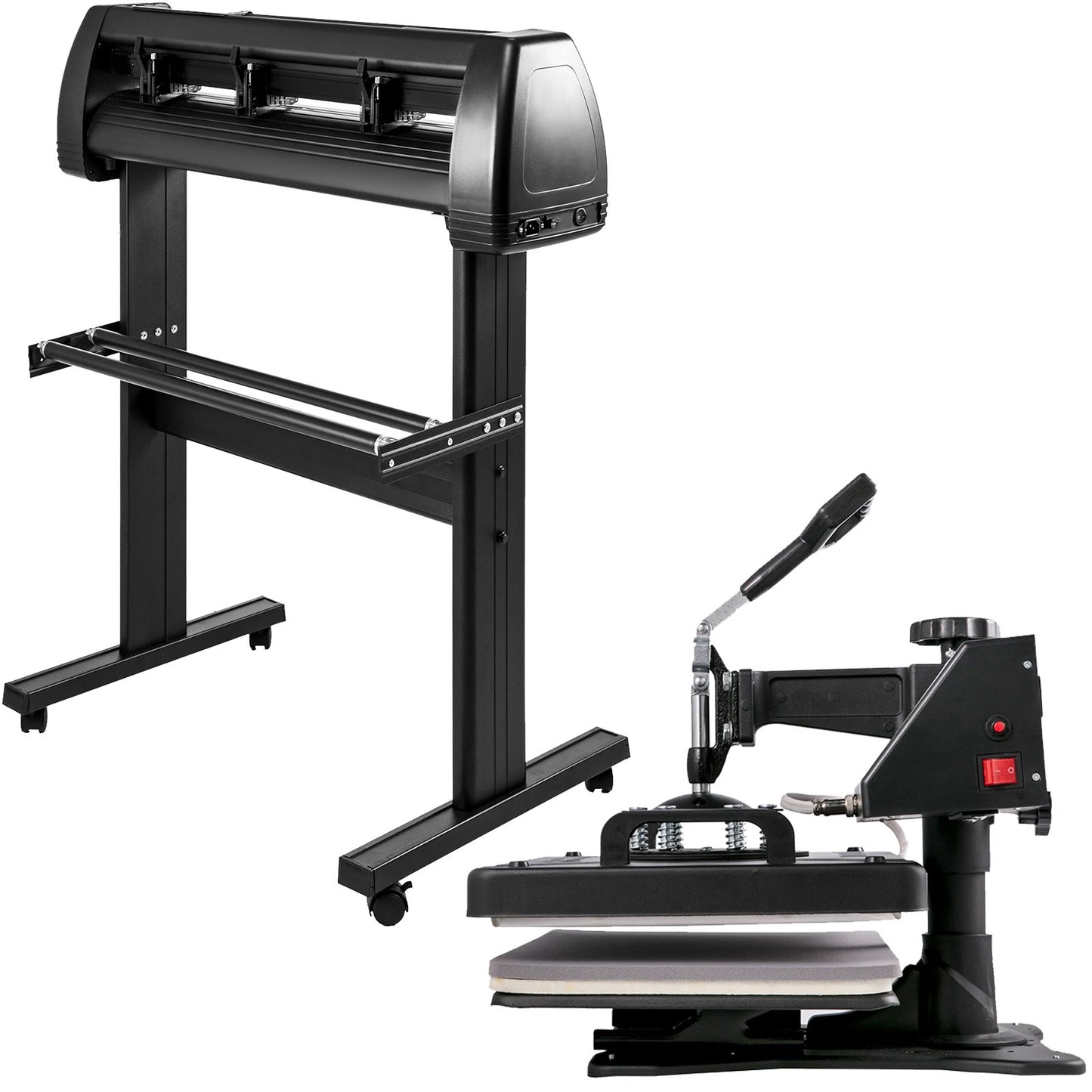 VEVOR 5 em 1 Prensa Térmica Digital e Cortadora Vinil 34"
