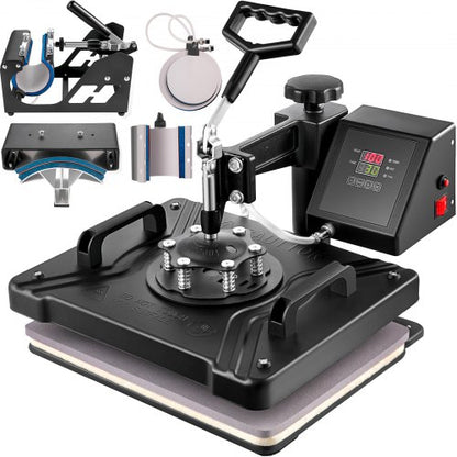 Máquina de Transferência Térmica 6 em 1 VEVOR 380x300mm