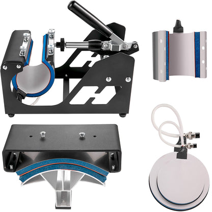 Máquina de Transferência Térmica 6 em 1 VEVOR 380x300mm