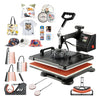 Máquina de Transferência Térmica 8 em 1 VEVOR 380x300mm