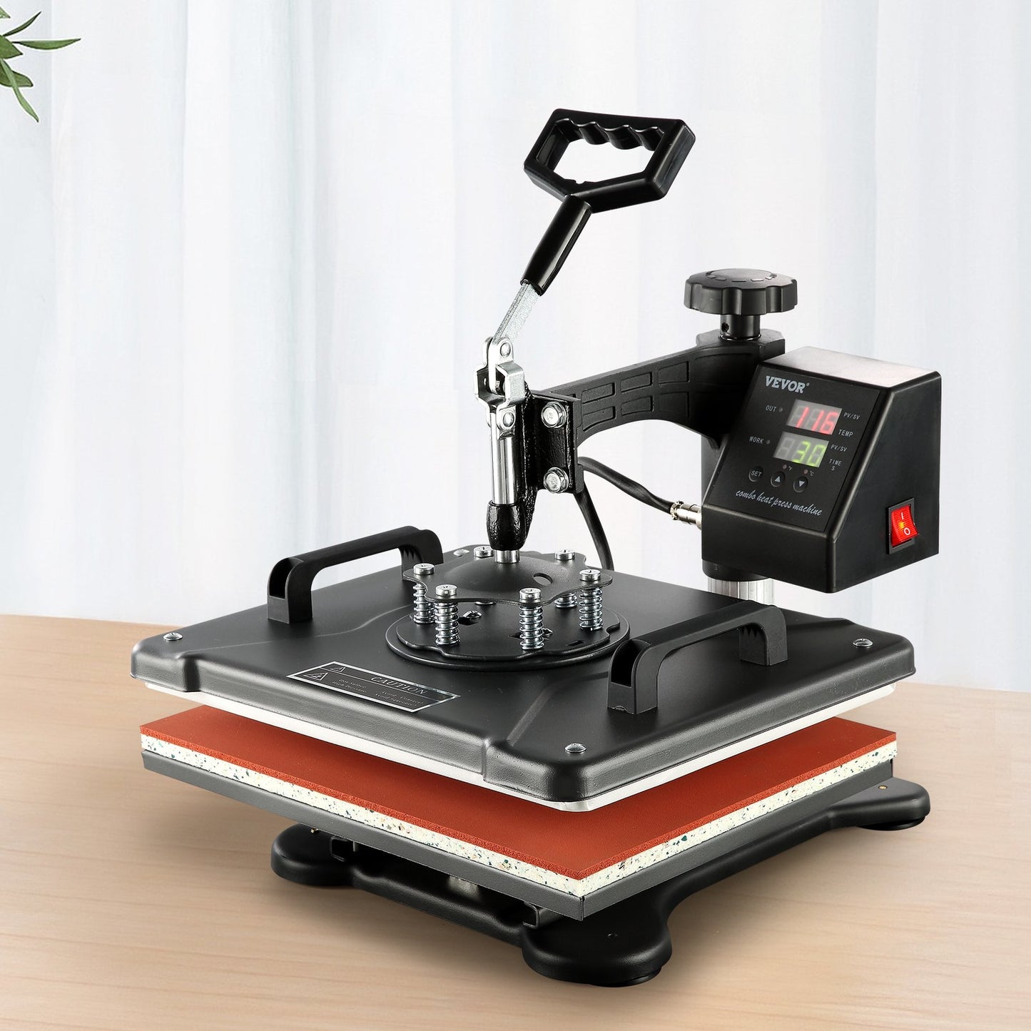 Máquina de Transferência Térmica 8 em 1 VEVOR 380x300mm