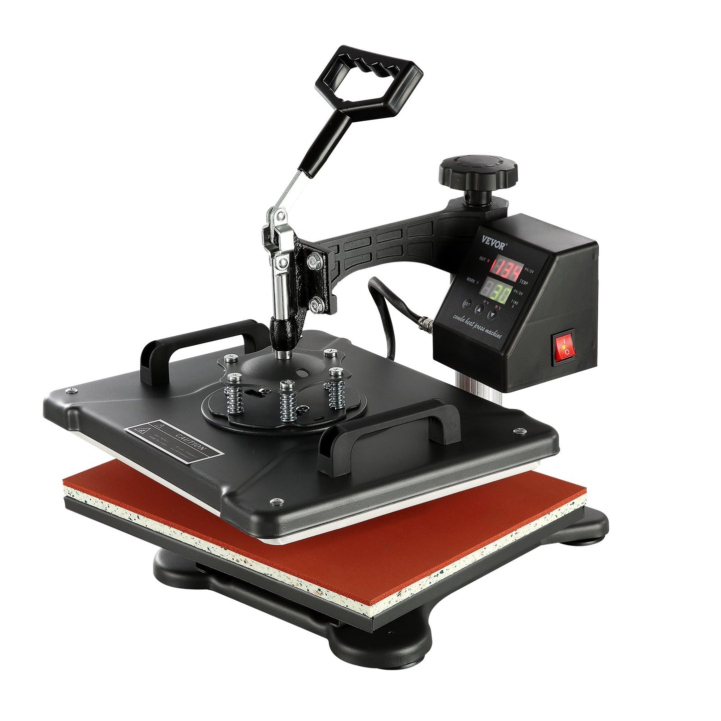 Máquina de Transferência Térmica 8 em 1 VEVOR 380x300mm