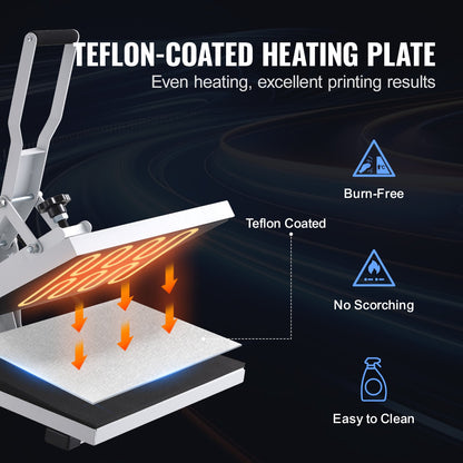 Prensa Térmica VEVOR 380x380mm para Sublimação