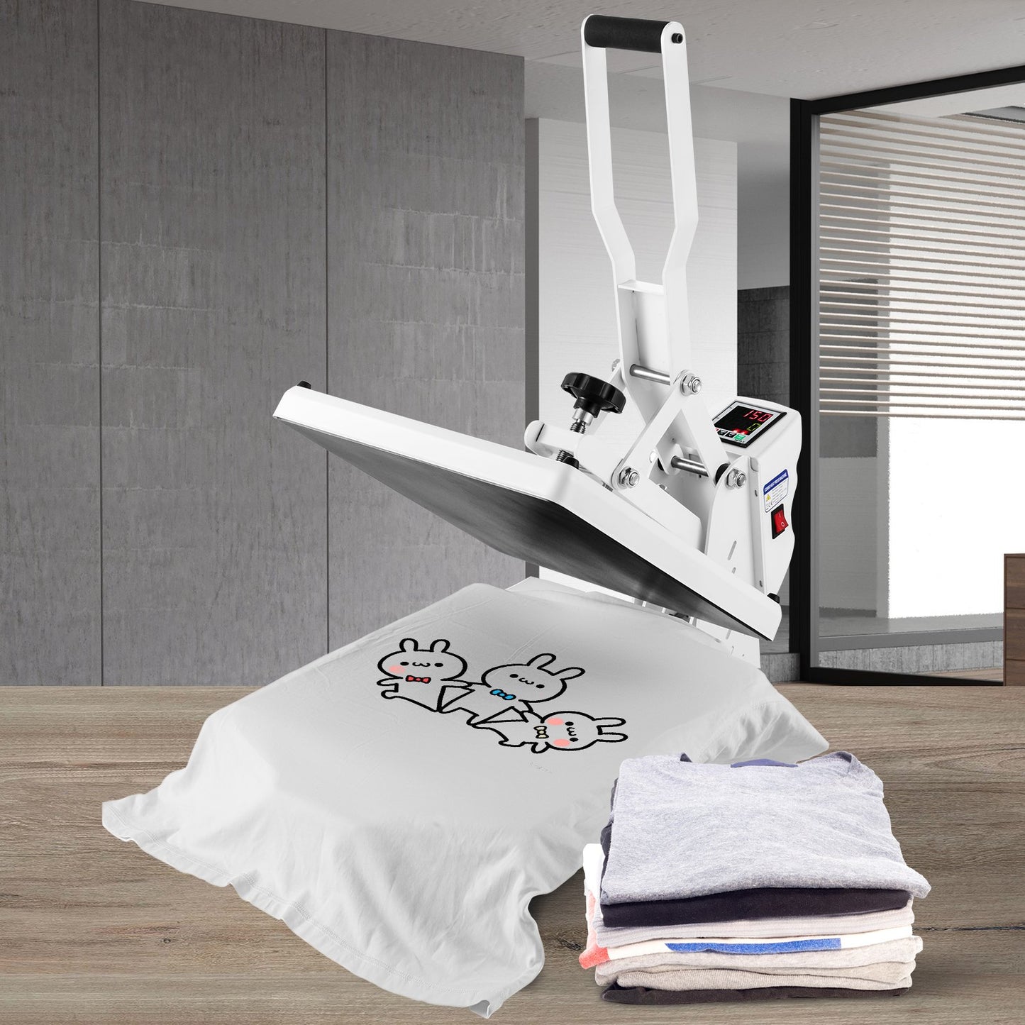 Prensa Térmica VEVOR 380x380mm para Sublimação