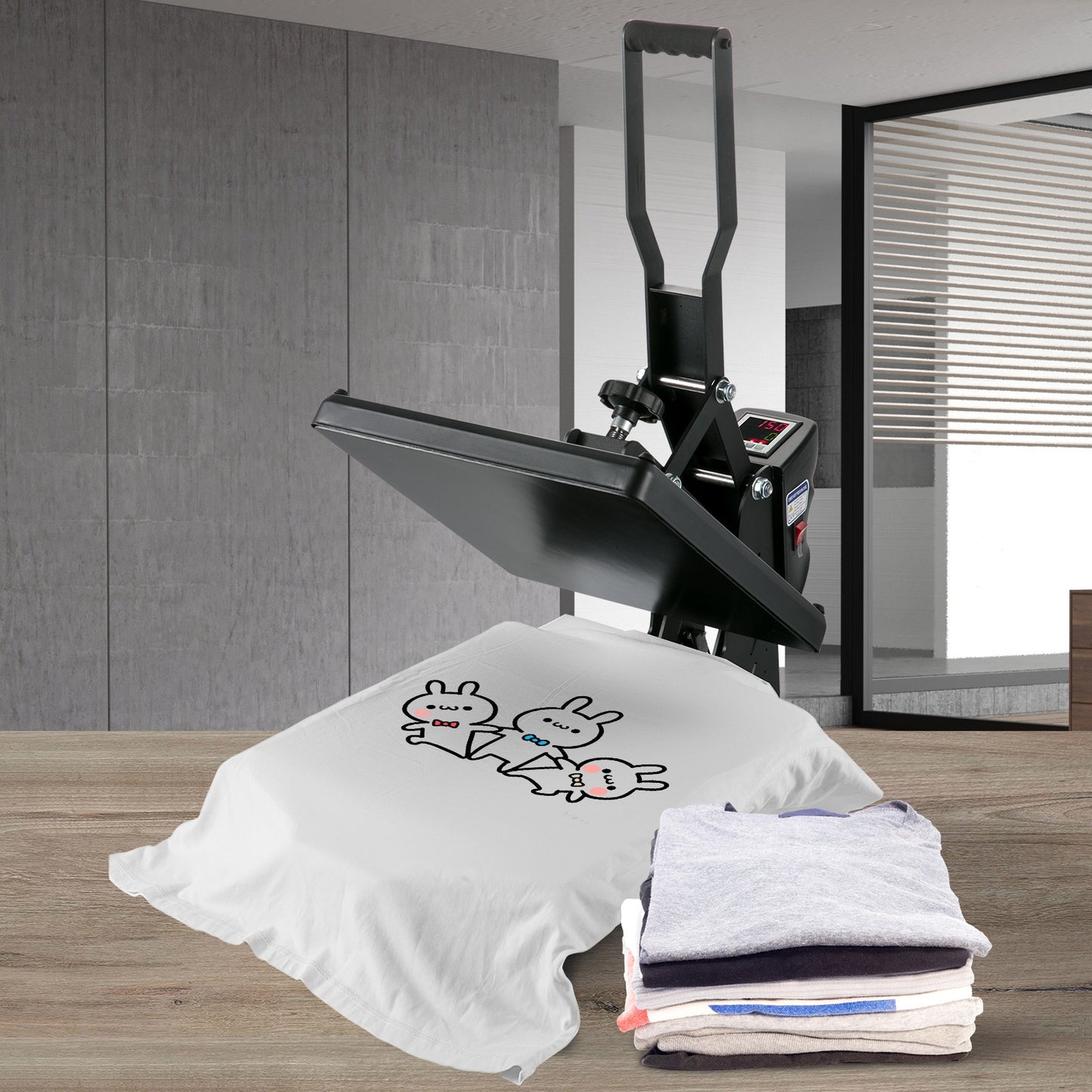 Prensa Térmica VEVOR 380x380 mm para Sublimação