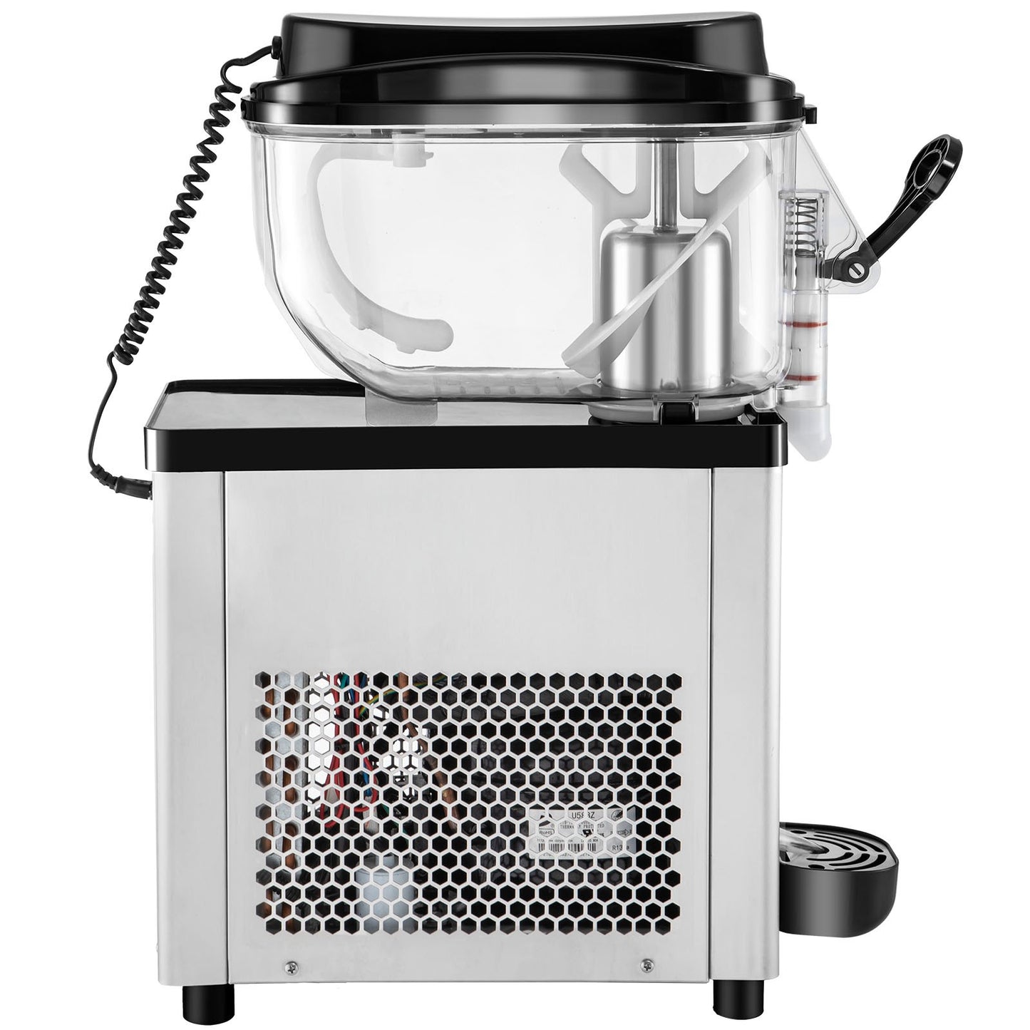 Máquina Slushy Comercial VEVOR 6L em Aço Inoxidável