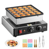 Mini Máquina de Panquecas VEVOR 25 Unidades - Aço Inox