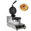 Máquina de Waffles Elétrica Rotativa Profissional Vevor