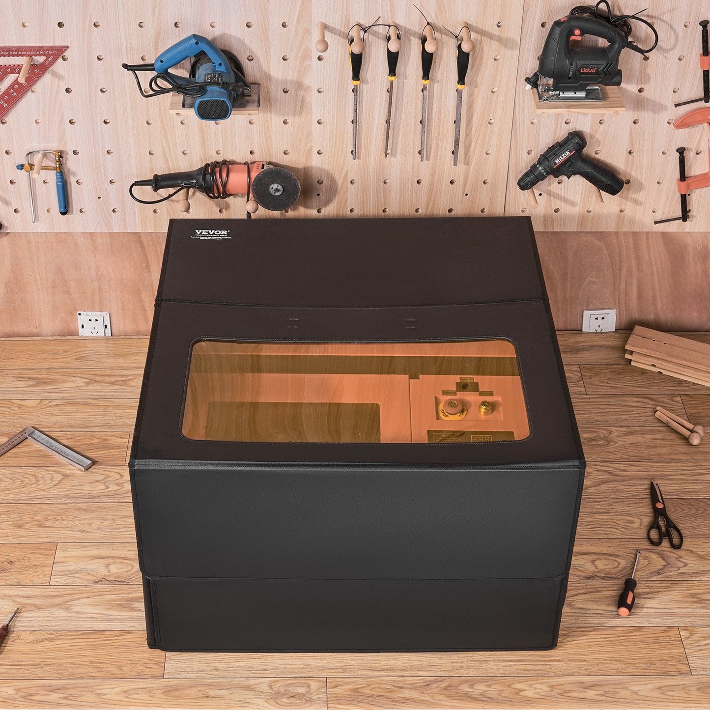 Proteção para Gravadora Laser VEVOR 800x800x500mm