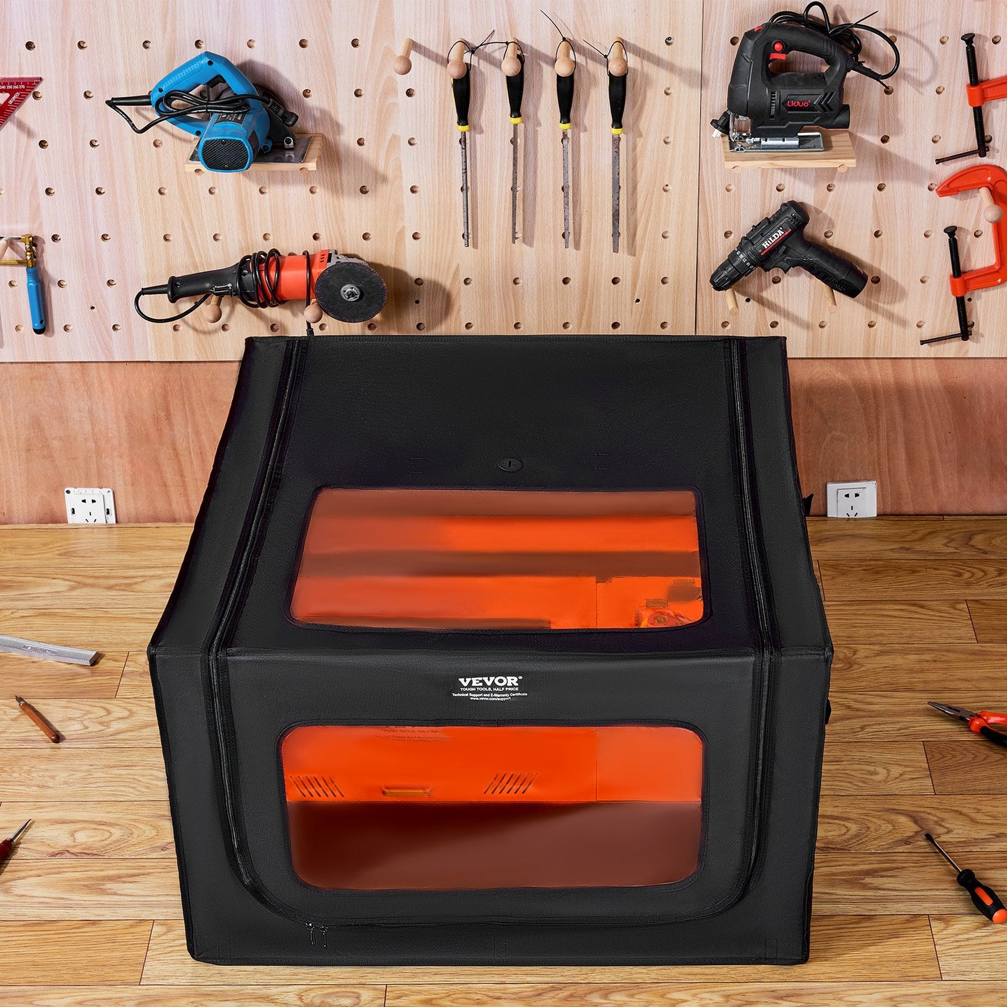 Proteção VEVOR para Gravadora Laser 800x800x500 mm