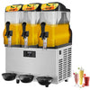 Máquina Slushy Comercial 3x12L Aço Inoxidável 220V