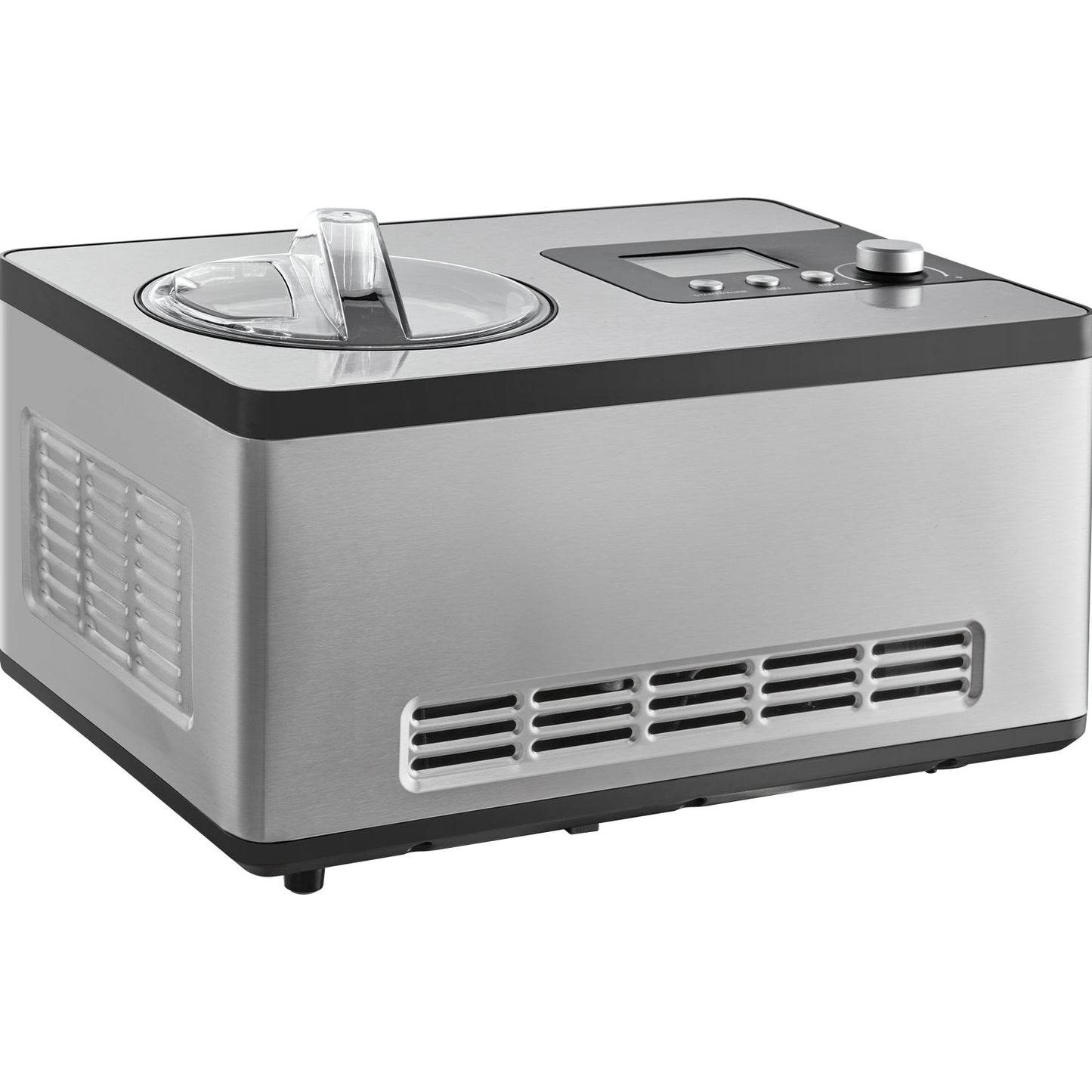 Máquina Automática Gelados 1.9L VEVOR Elétrica Prateada