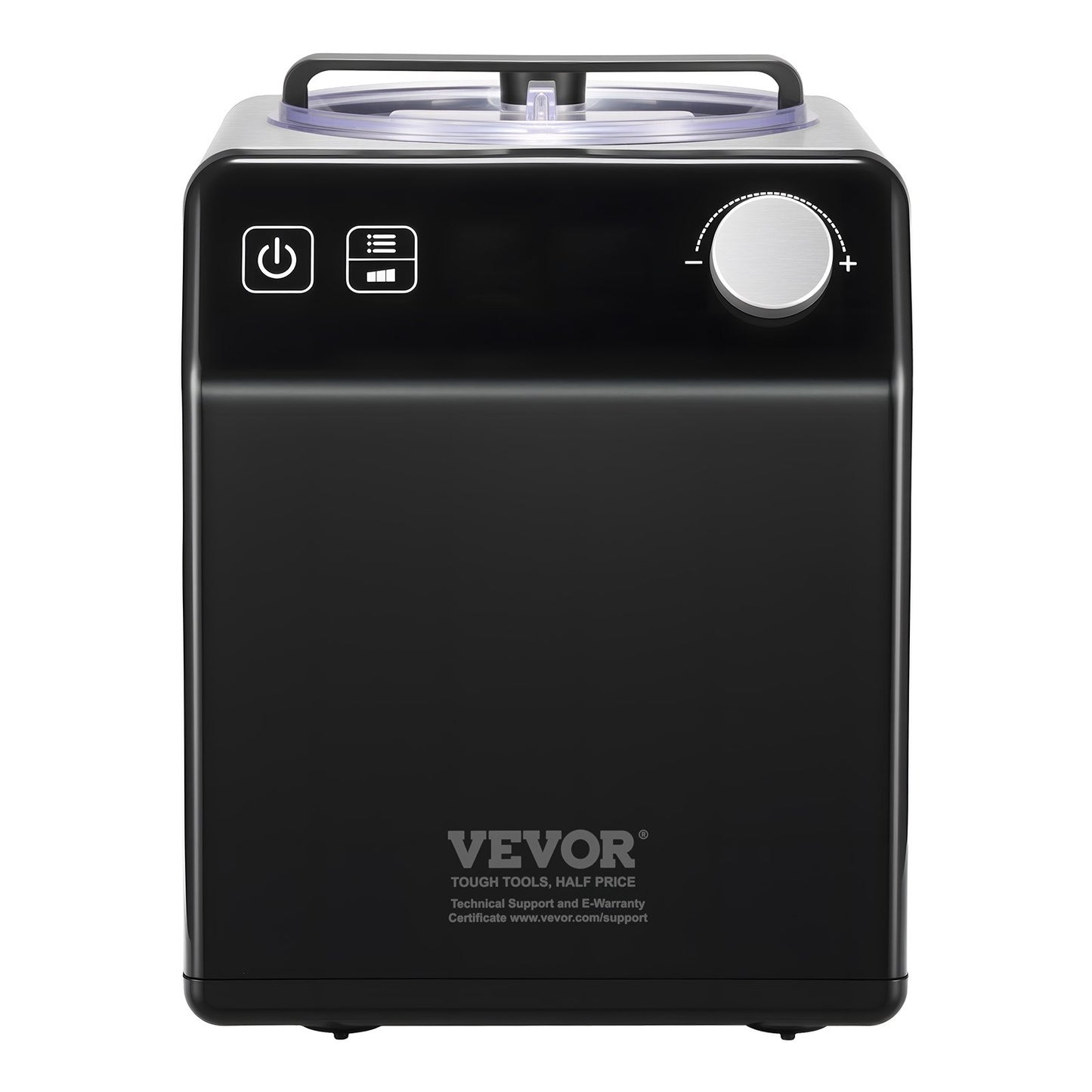 Máquina de Gelados Automática 1.9L VEVOR Preta
