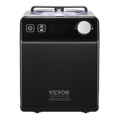 Máquina de Gelados Automática 1.9L VEVOR Preta