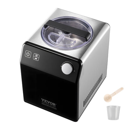 Máquina de Gelados Automática 1.9L VEVOR Preta