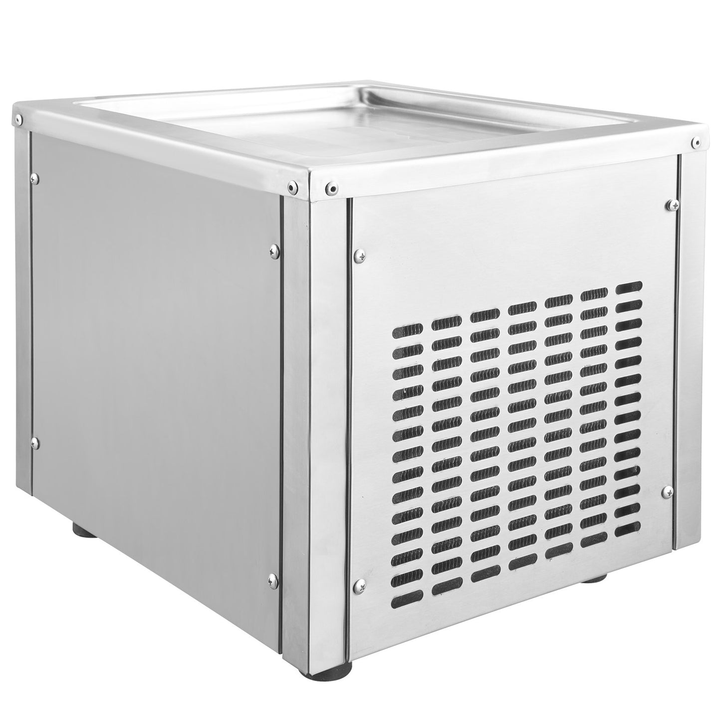 Máquina de Gelado Frito VEVOR com Compressor e Espátulas