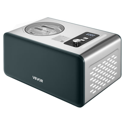 Máquina Automática de Gelados VEVOR 1.5L com Compressor