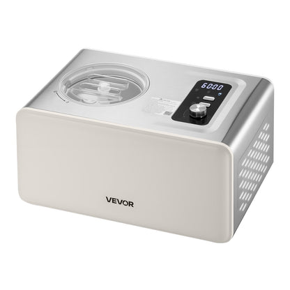 Máquina de Gelados Automática VEVOR 2L com Compressor Integrado