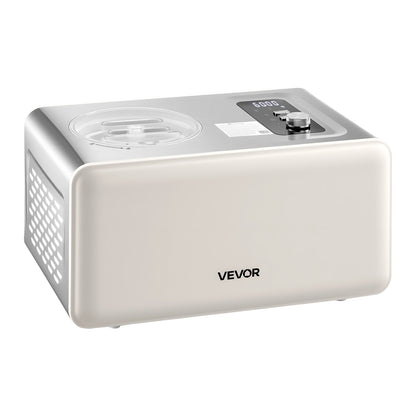 Máquina de Gelados Automática VEVOR 2L com Compressor Integrado