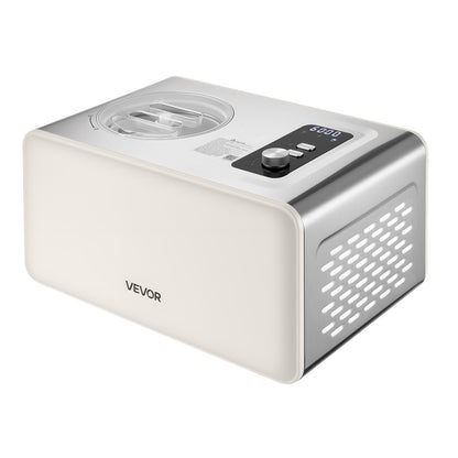 Máquina de Gelados Automática VEVOR 2L com Compressor Integrado