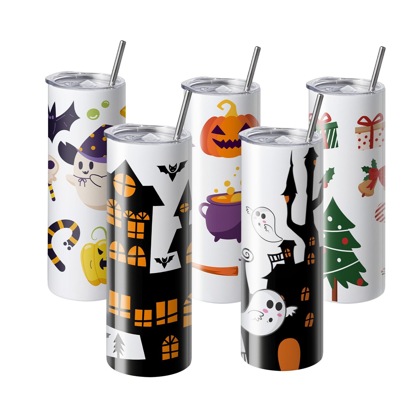Pack 12 Copos Sublimação 591.5 ml Aço Inoxidável
