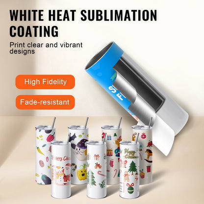 Pack 50 Copos Sublimação 20oz Aço Inoxidável