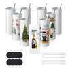 Pack 8 Copos Sublimação 591.5ml Aço Inoxidável