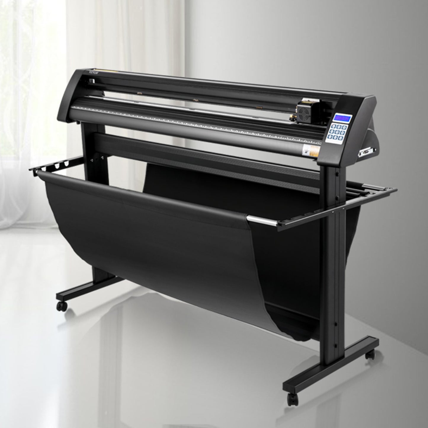 Plotter de Vinil VEVOR 1350mm com Ecrã LED e Olho Óptico