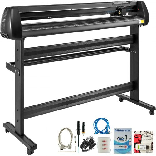 Cortadora de Vinil VEVOR 1350 mm com Suporte Ajustável