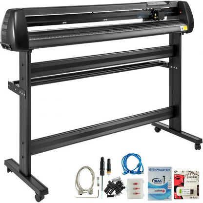 Cortadora de Vinil VEVOR 1350 mm com Suporte Ajustável