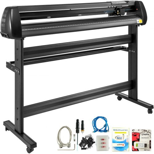 Cortadora de Vinil VEVOR 53" com Suporte e Força Ajustável
