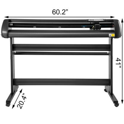 Cortadora de Vinil VEVOR 53" com Suporte e Força Ajustável