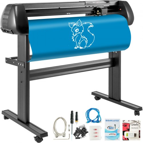 Cortadora de Vinil VEVOR 28" com Suporte Ajustável