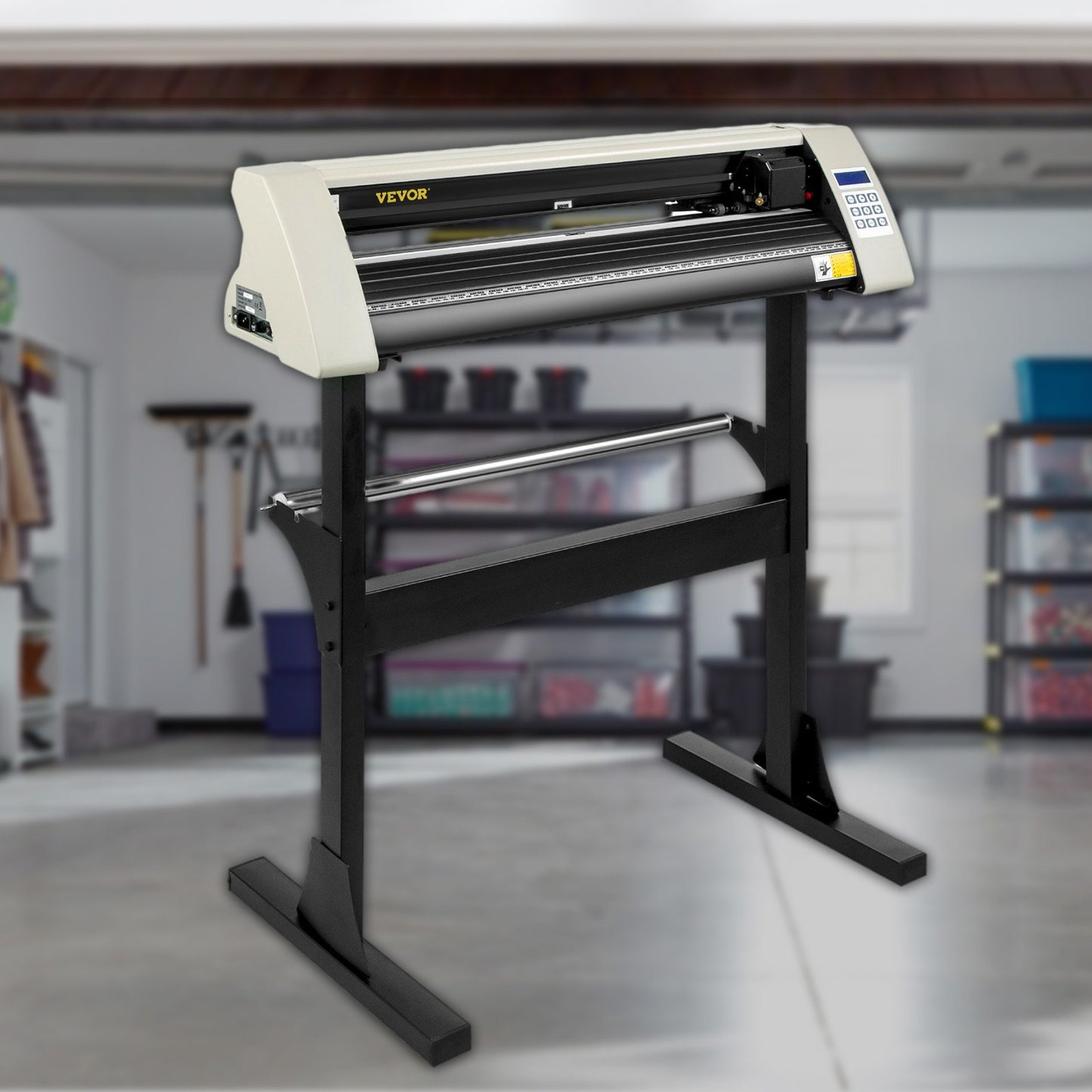 Cortadora de Vinil VEVOR 720mm com Suporte Resistente