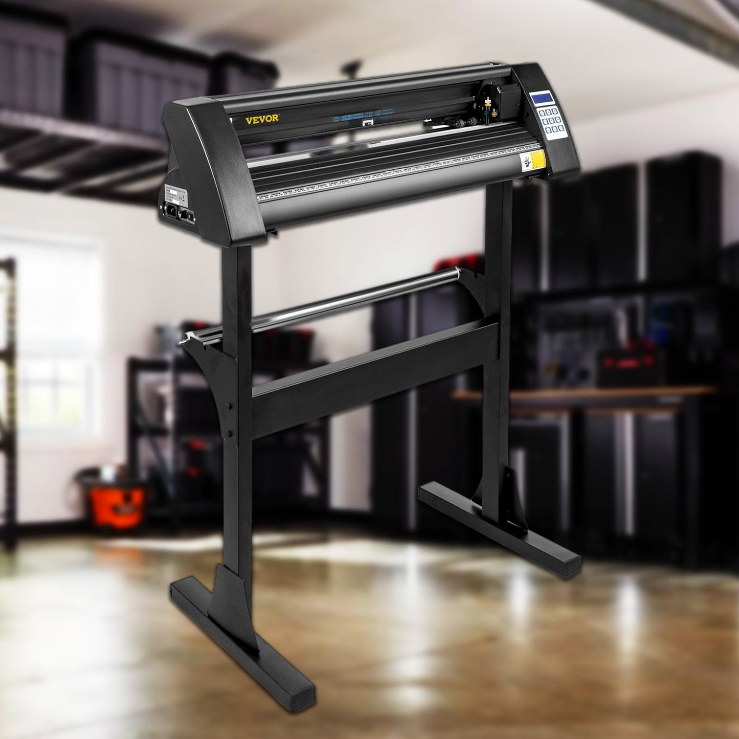 Cortadora de Vinil VEVOR 720mm com Suporte Robusto