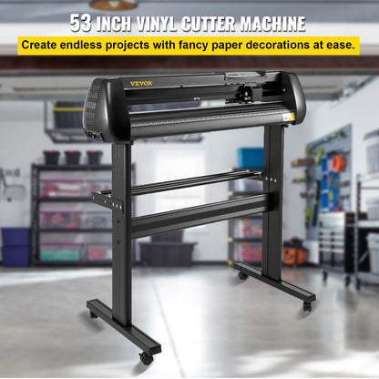 Cortadora de Vinil VEVOR 34" com Ecrã LCD e 3 Lâminas