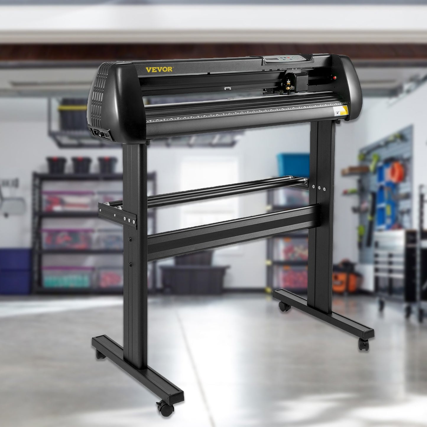Cortadora de Vinil VEVOR 34" com Ecrã LCD e 3 Lâminas