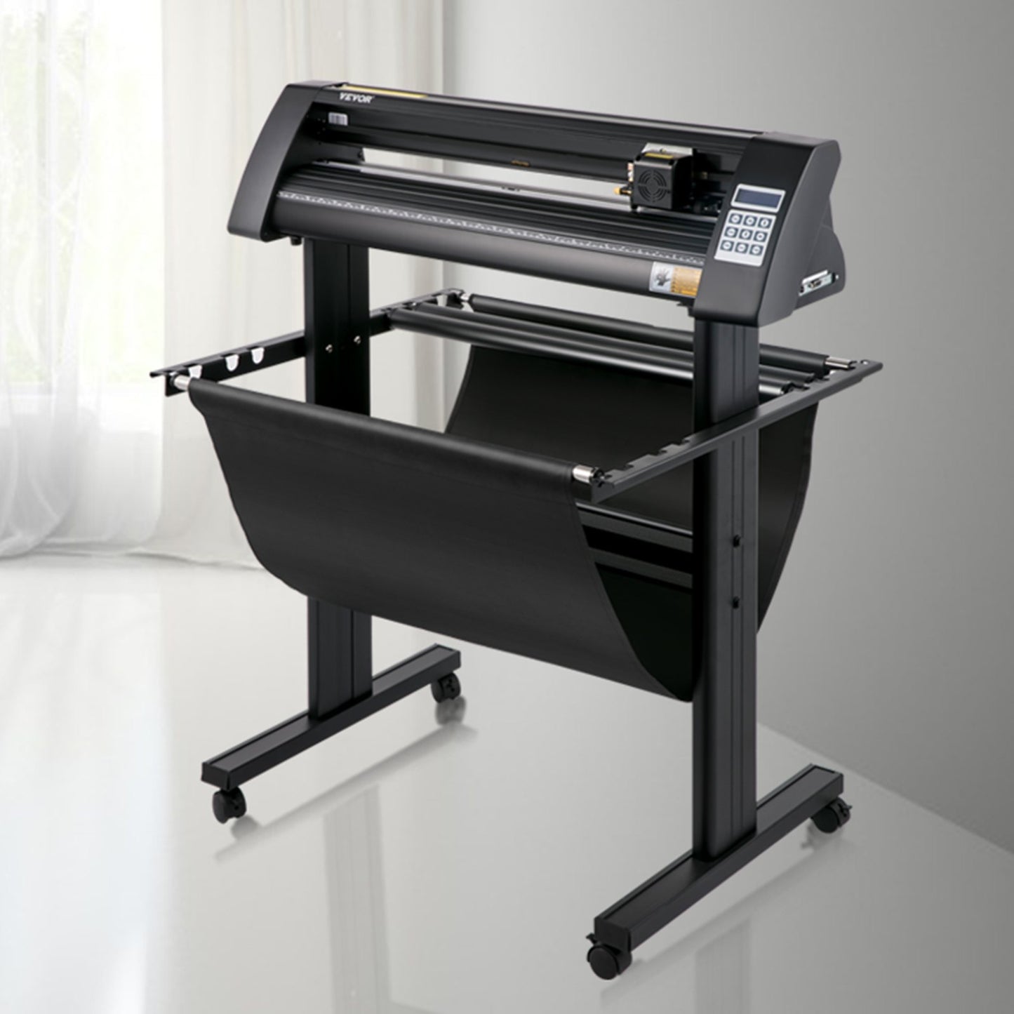 Cortadora de Vinil VEVOR 720mm com Ecrã LED e Olho Óptico