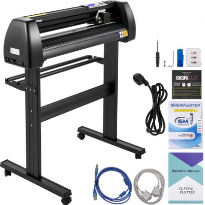 Cortadora Vinil VEVOR 28" com Software Incluído