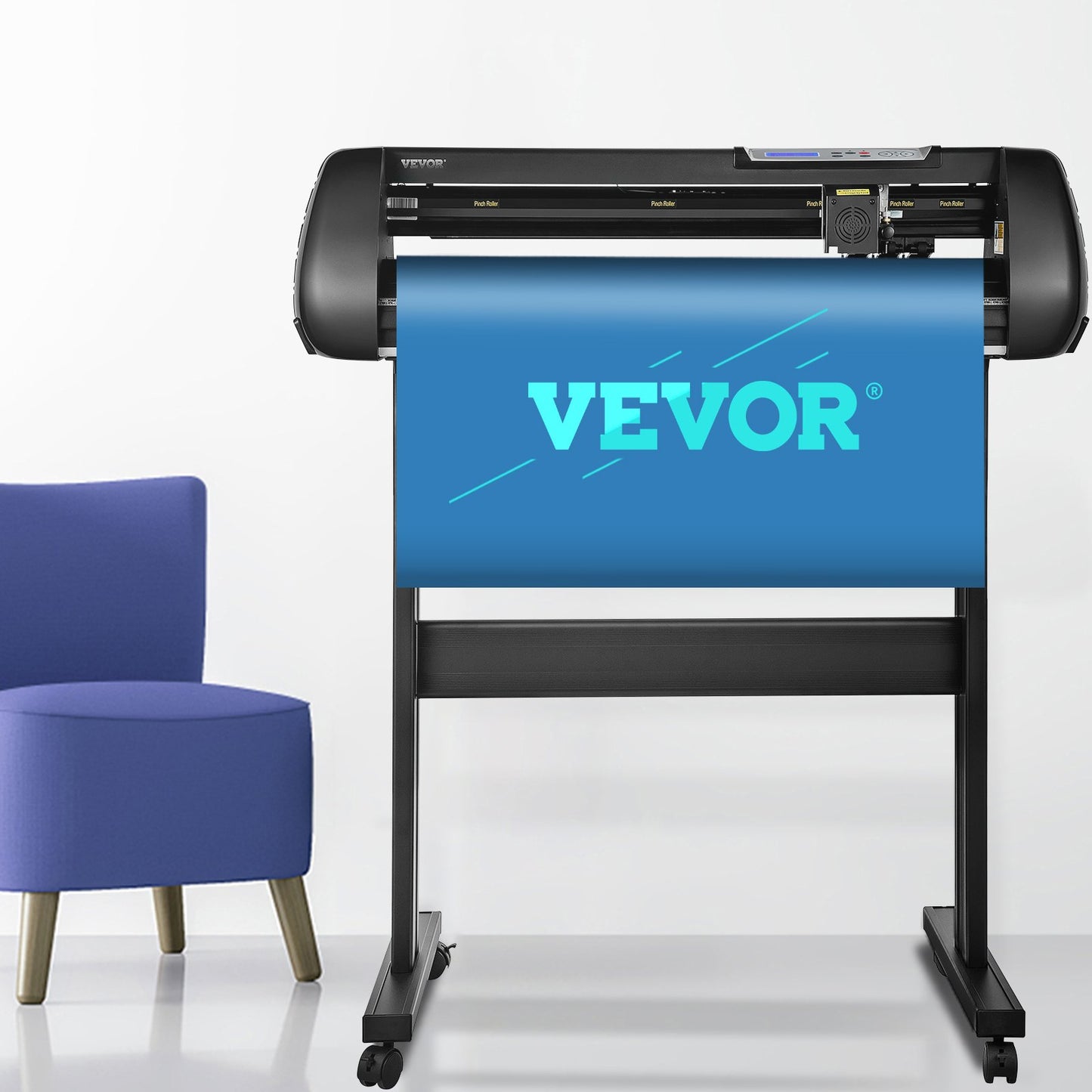 Cortadora de Vinil VEVOR 28'' Bluetooth Alta Precisão