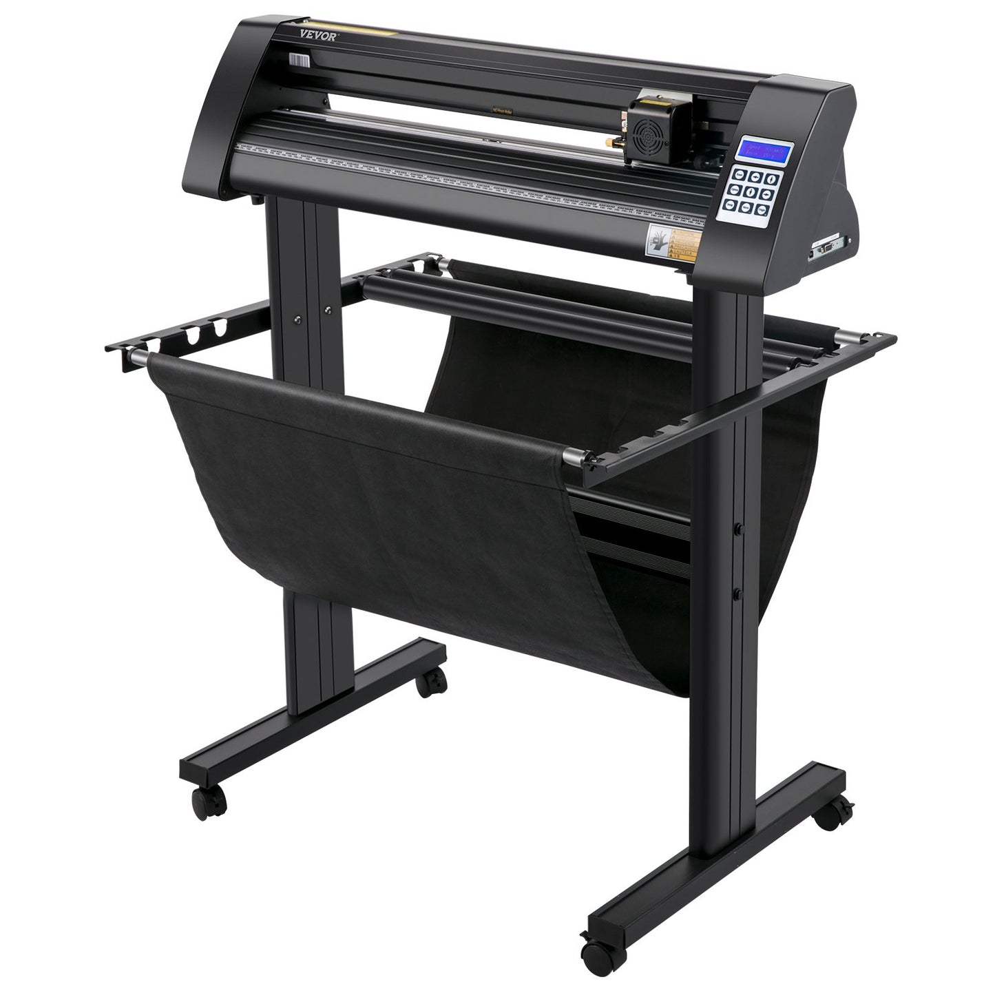 Plotter de Vinil VEVOR 870mm com Tela LED e Olho Óptico