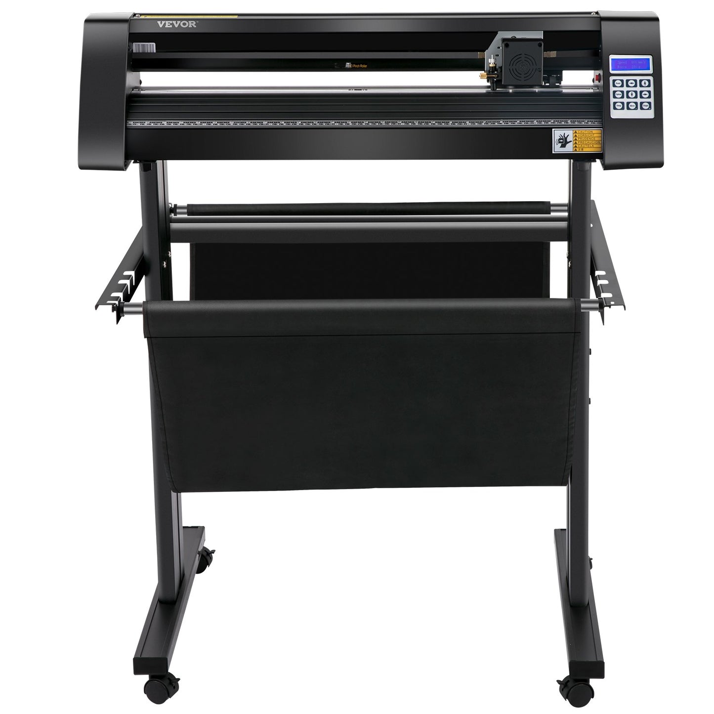 Plotter de Vinil VEVOR 870mm com Tela LED e Olho Óptico