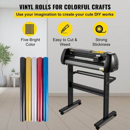 Cortadora de Vinil VEVOR 28'' Ajustável com Software SignMaster
