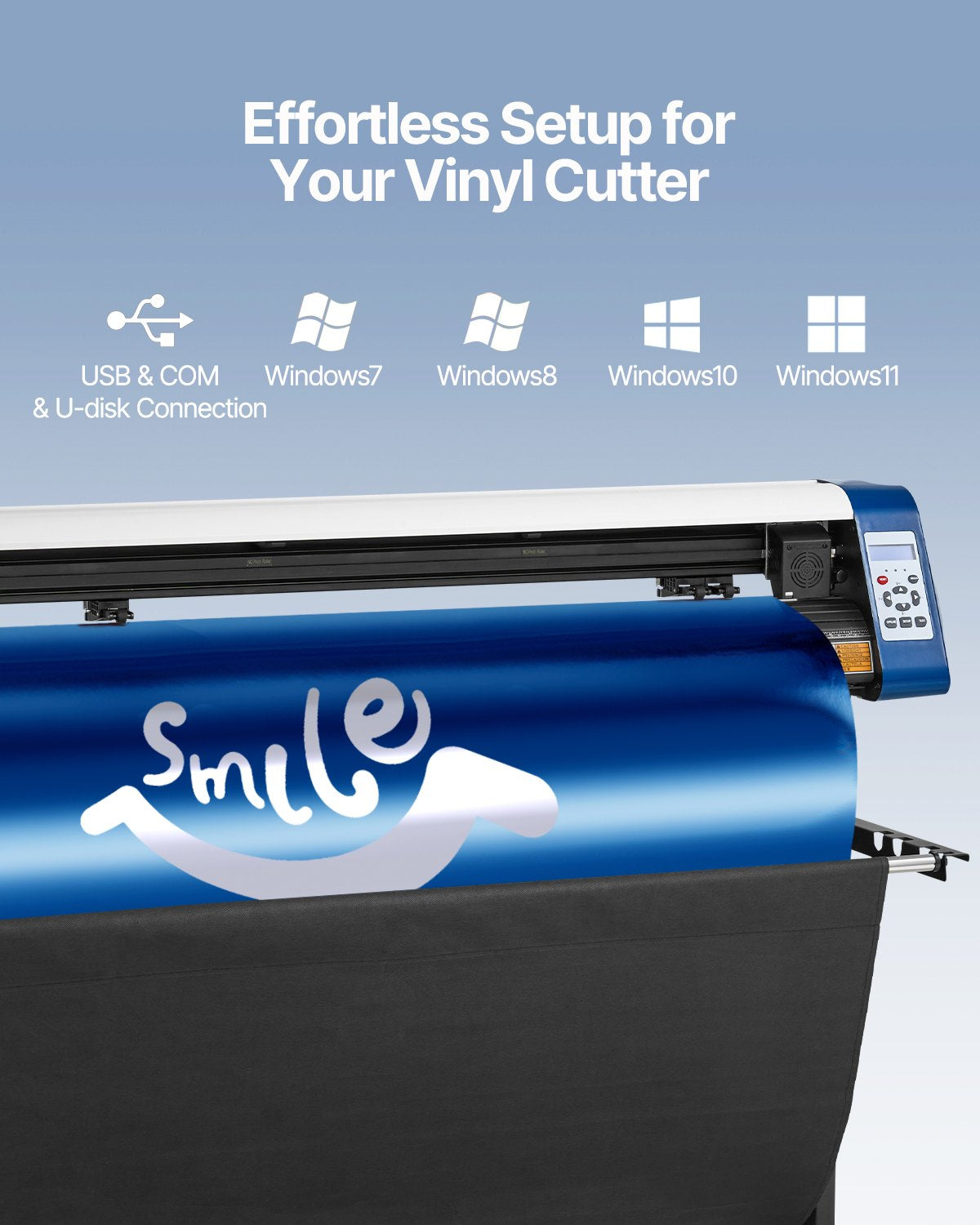 Plotter de Vinil Semi-Automático VEVOR 53 Polegadas