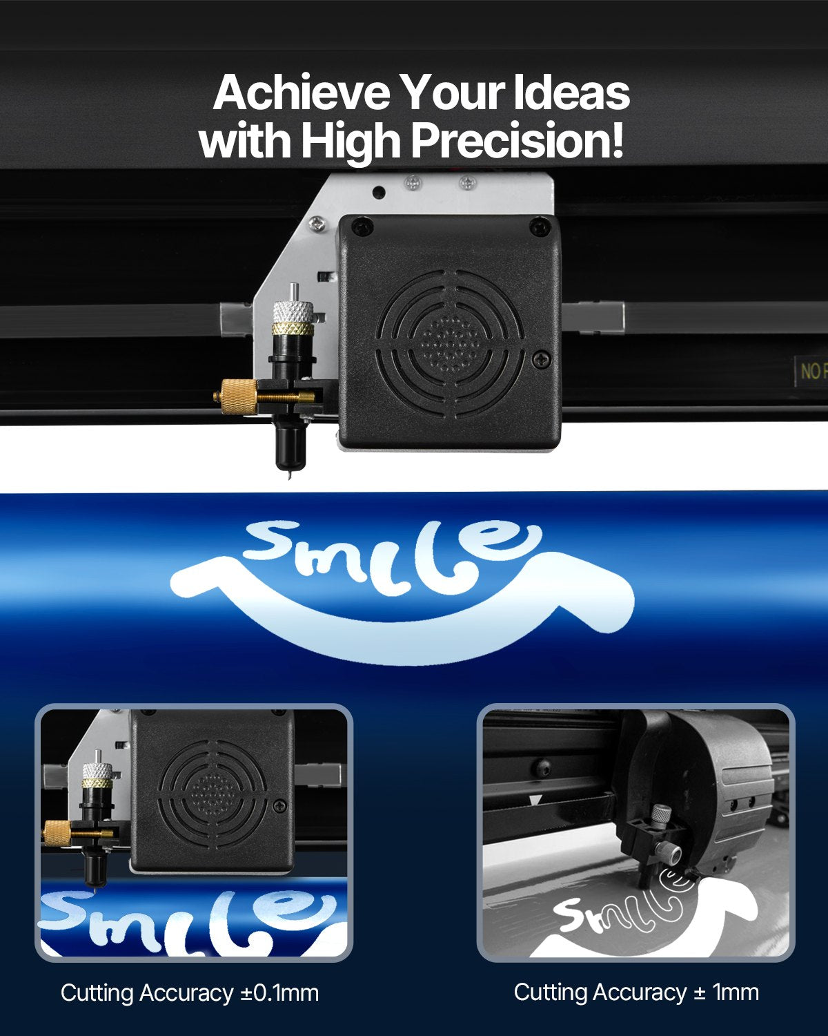 Plotter de Vinil Semi-Automático VEVOR 53 Polegadas