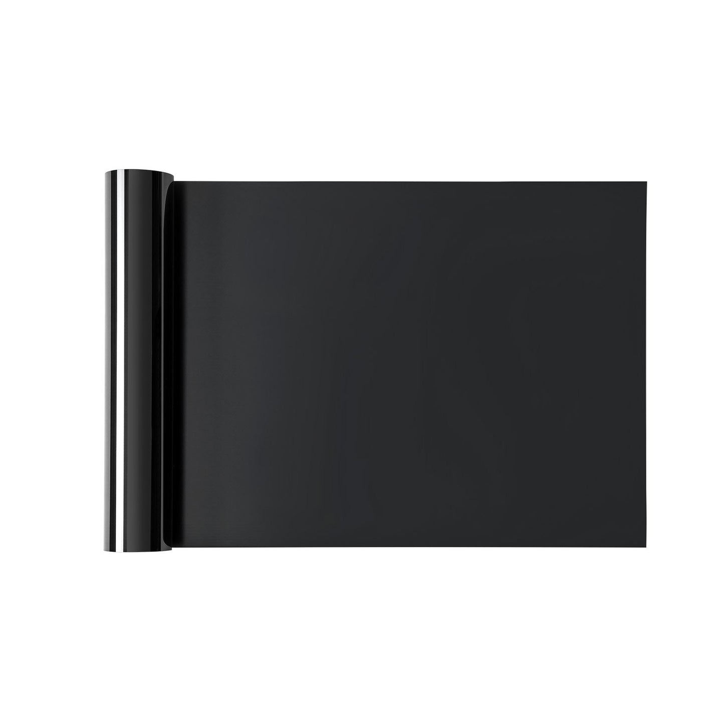 Vinil Transferência Térmica Preto Brilhante VEVOR 305x7260mm