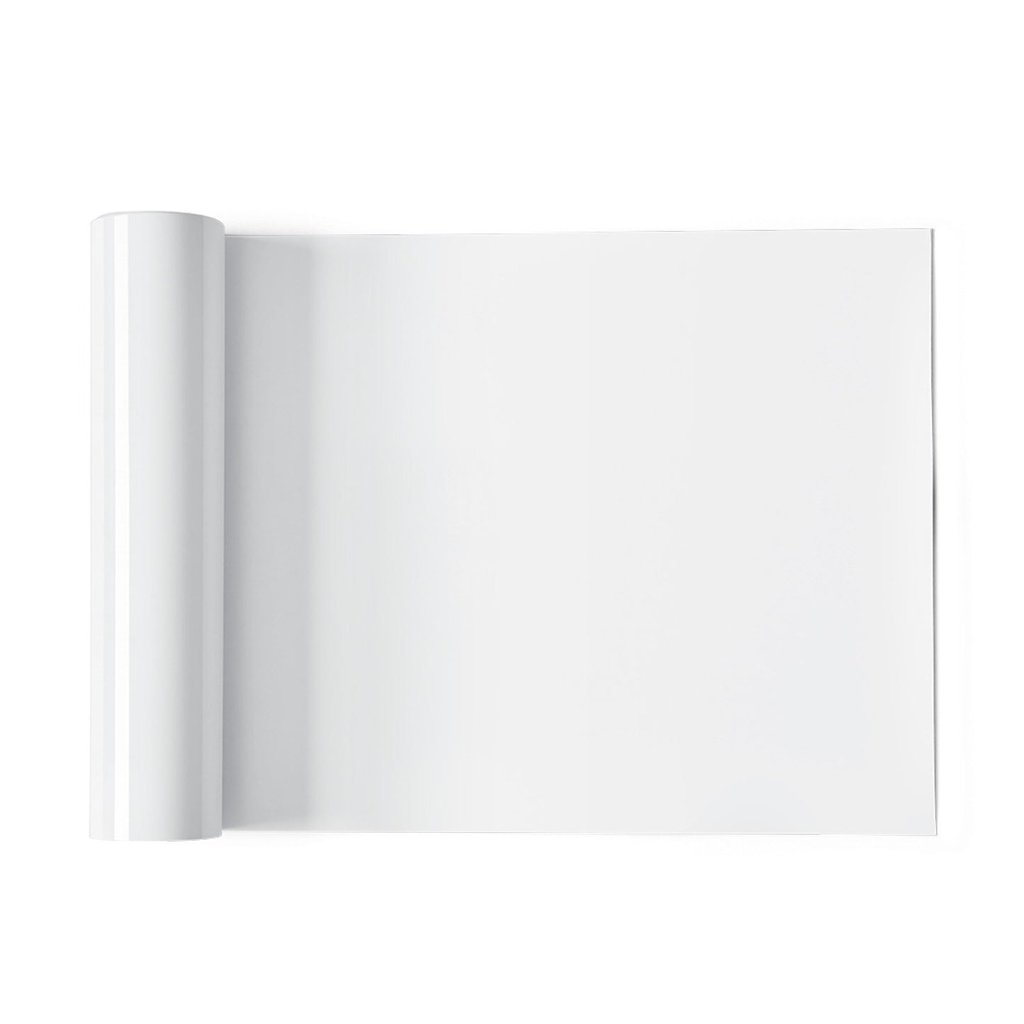 Vinil Transferência Térmica VEVOR Branco Brilhante Rolo 30x15240mm