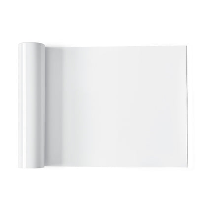 Vinil Transferência Térmica VEVOR Branco Brilhante Rolo 30x15240mm